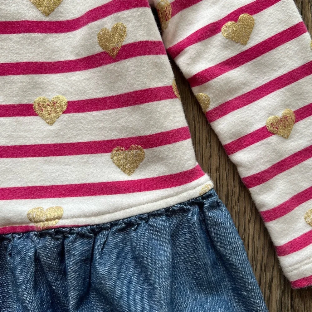 Striped with Hearts Gap Dress